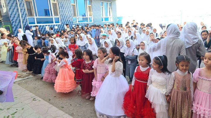 جشن میلاد حضرت معصومه(س) و روز دختر در مدرسه حضرت قائم(ع) کابل